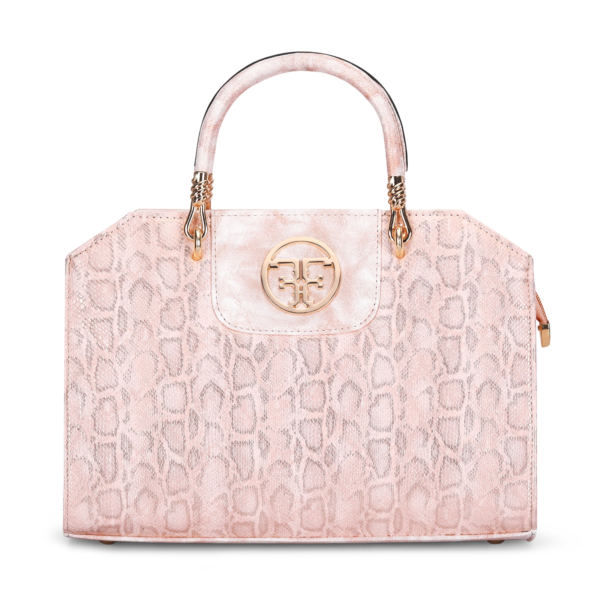 Classic Embossed Tote Bag Favo Italia