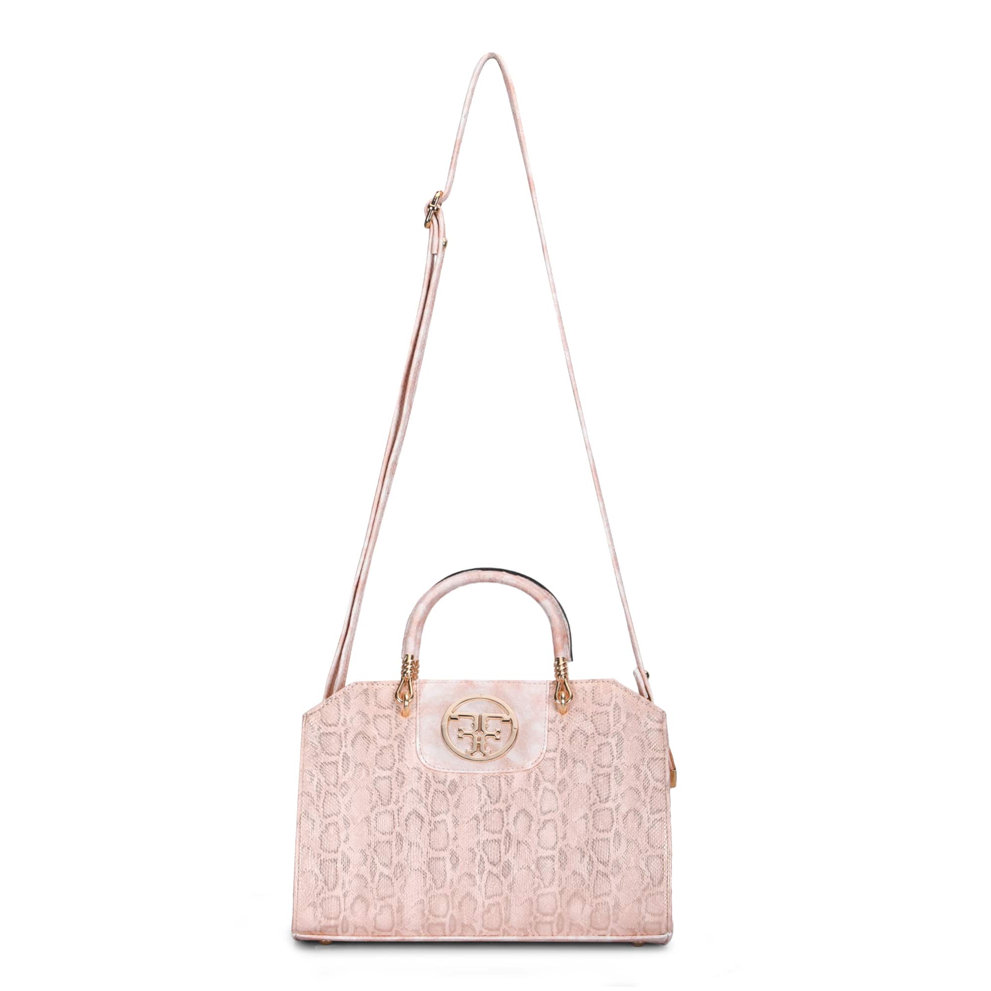 Classic Embossed Tote Bag Favo Italia