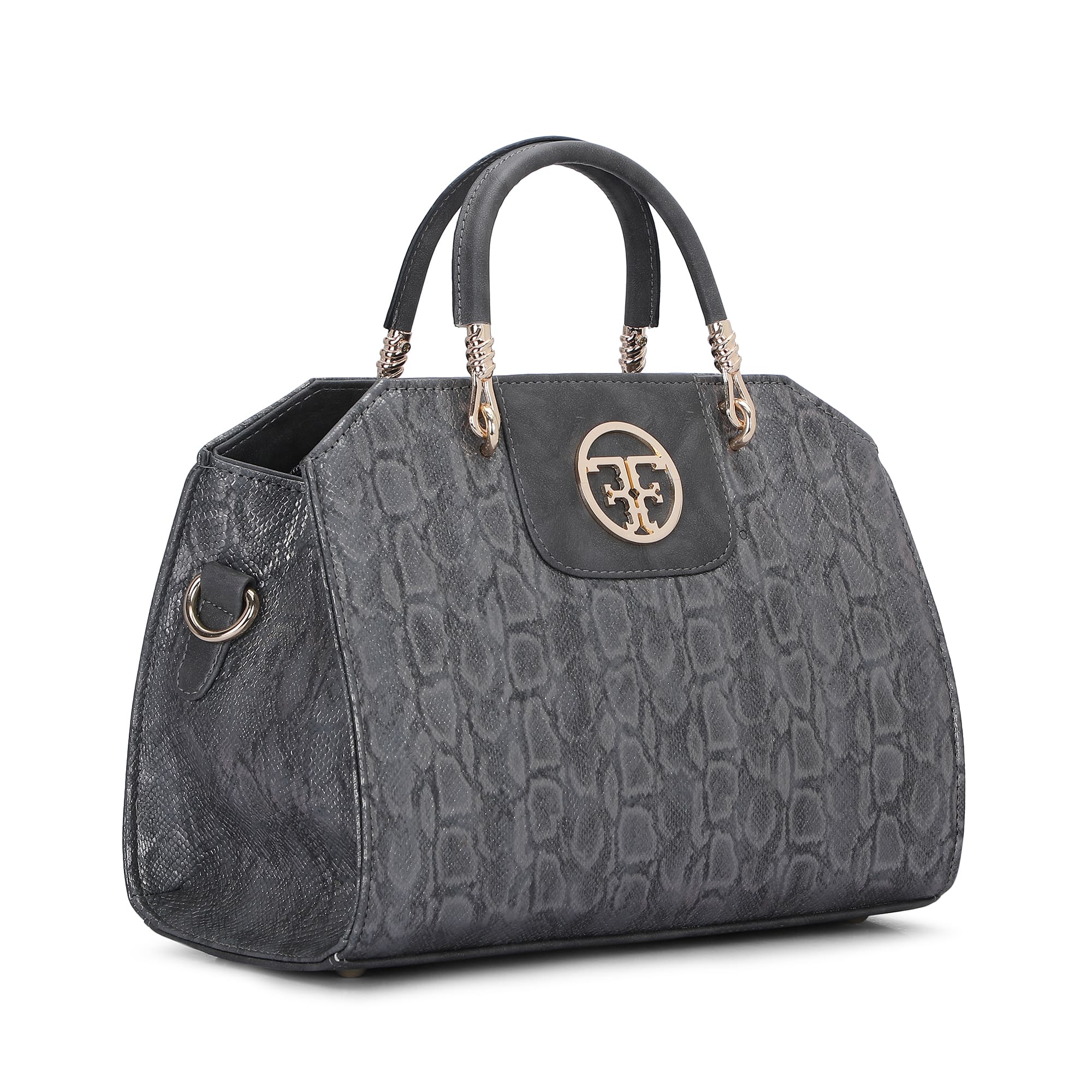 Classic Embossed Tote Bag Favo Italia