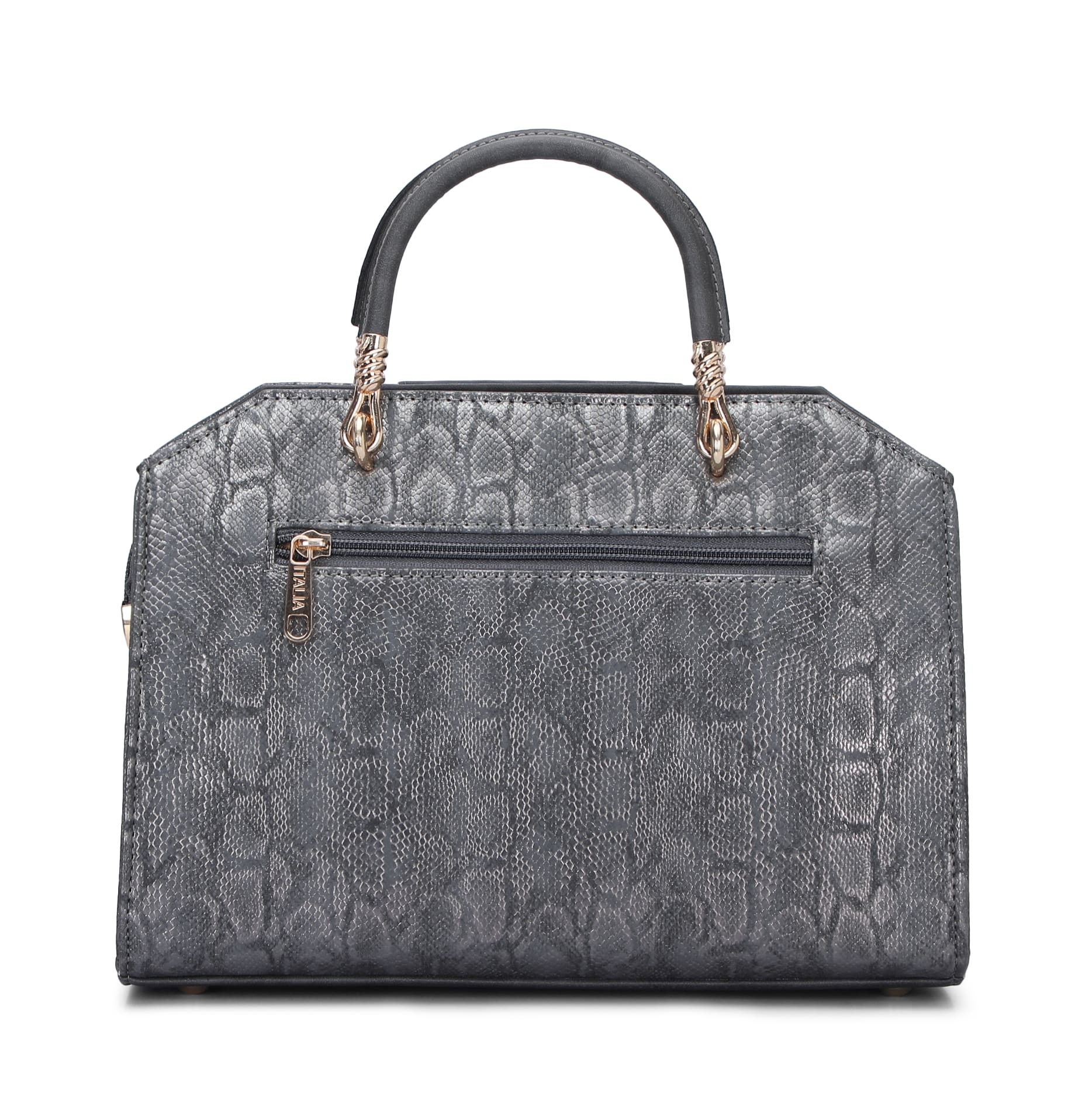 Classic Embossed Tote Bag Favo Italia