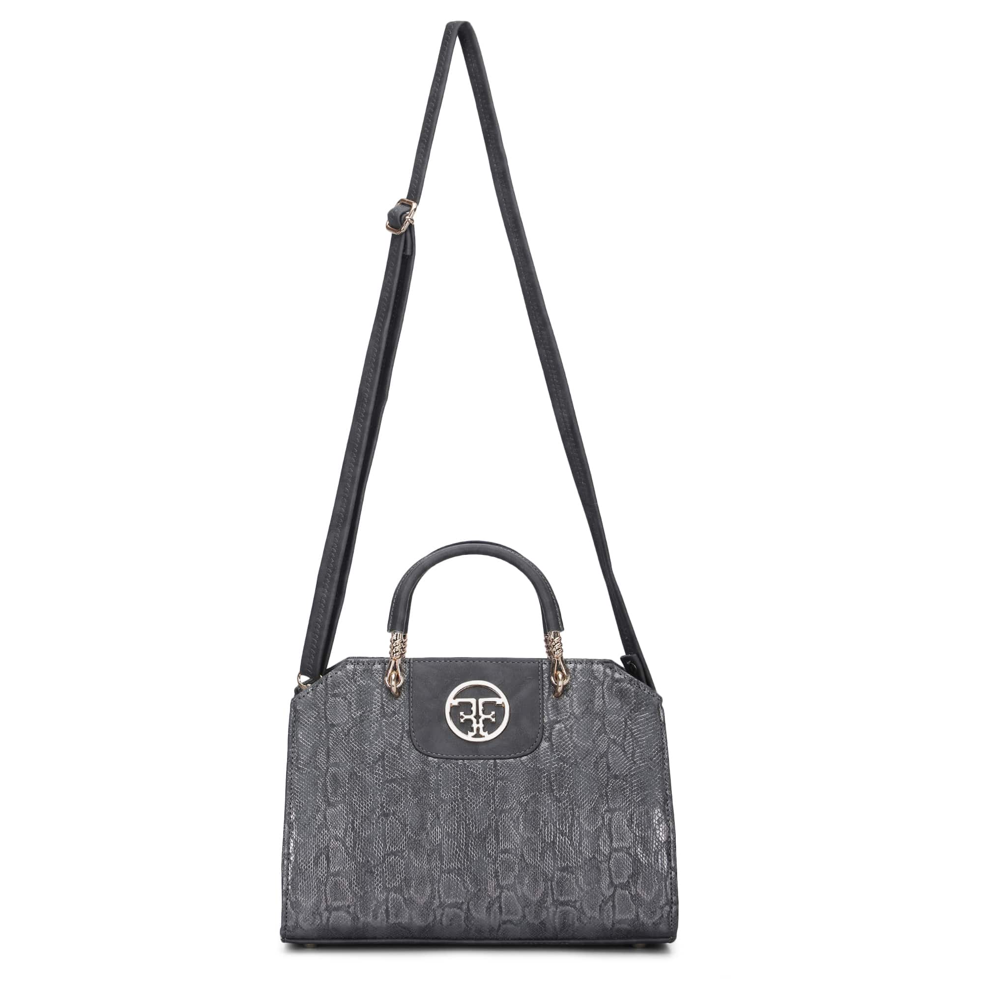 Classic Embossed Tote Bag Favo Italia