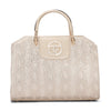 Classic Embossed Tote Bag Favo Italia