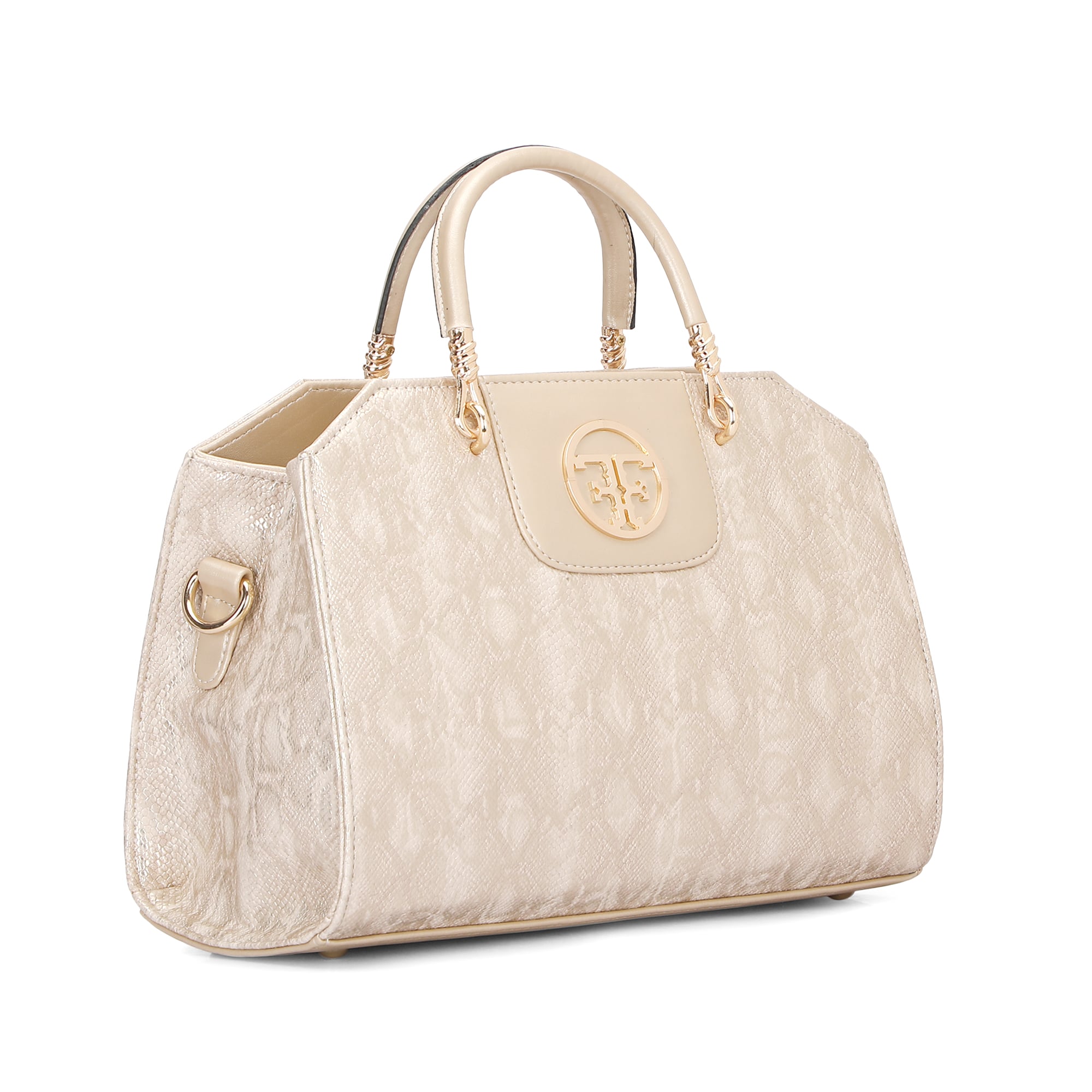 Classic Embossed Tote Bag Favo Italia