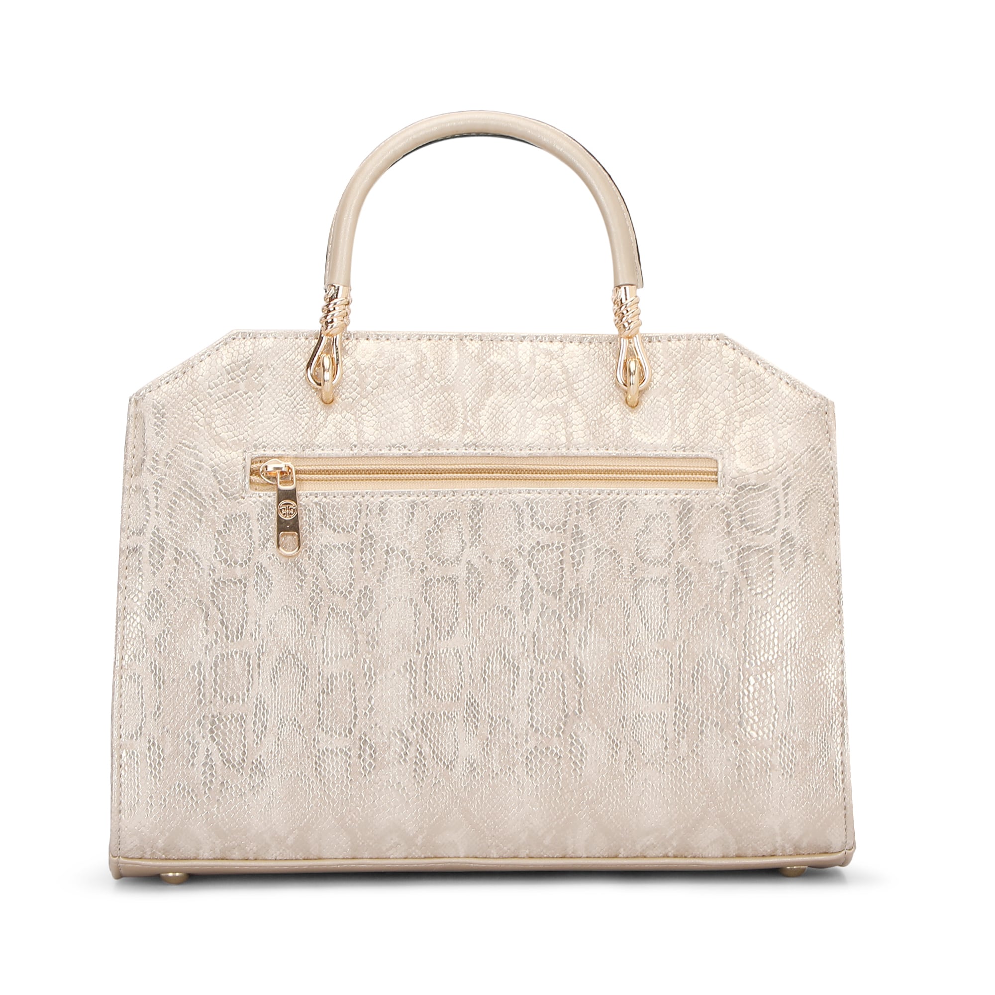 Classic Embossed Tote Bag Favo Italia