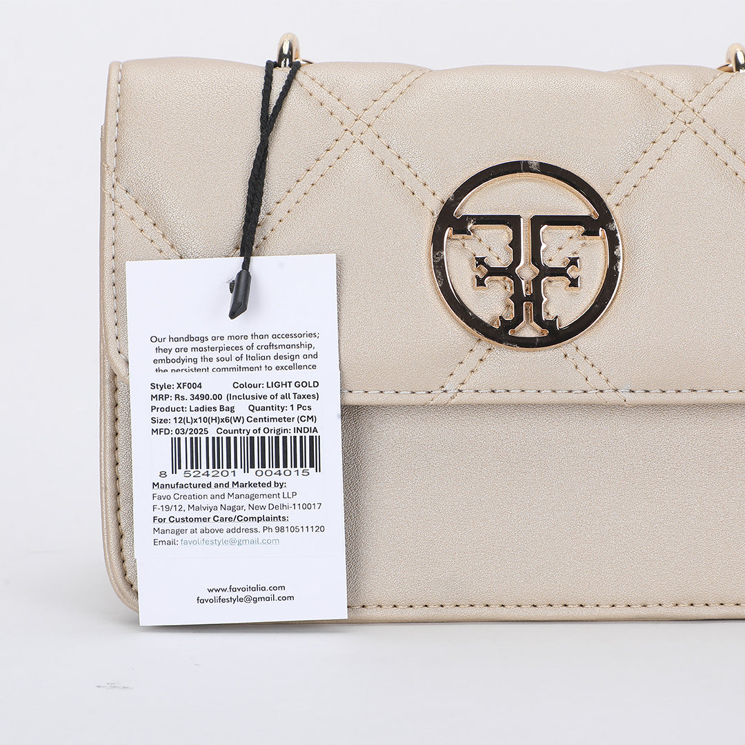 Handy Trendy Saddle Bag Favo Italia