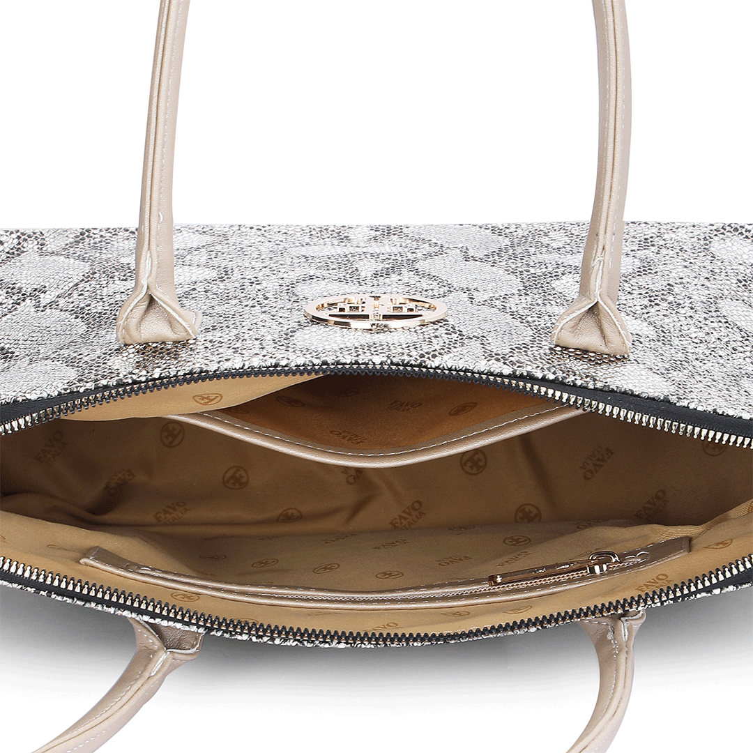 Urban Print Tote Bag Favo Italia