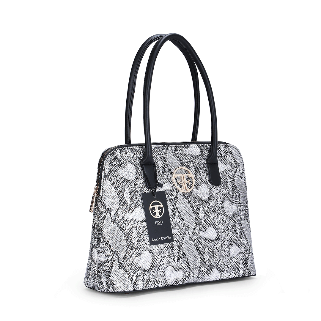 Urban Print Tote Bag Favo Italia
