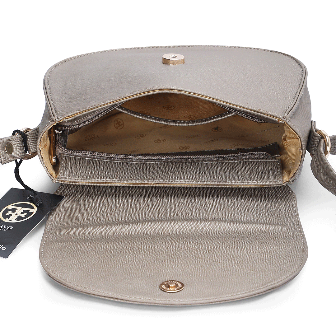 Trendy Round Sling Bag Favo Italia