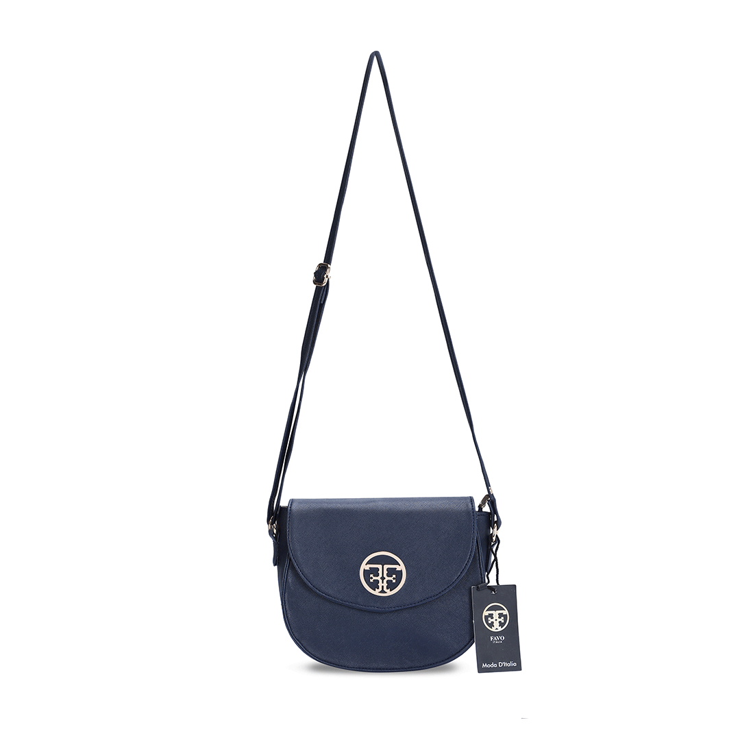 Trendy Round Sling Bag Favo Italia