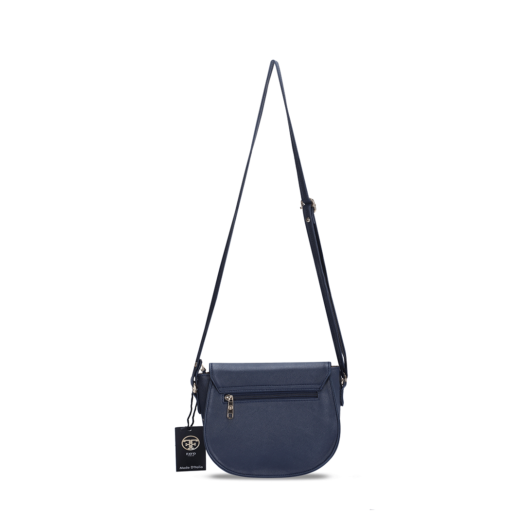 Trendy Round Sling Bag Favo Italia