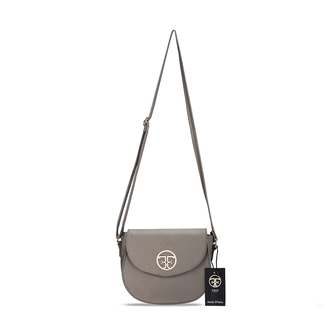 Trendy Round Sling Bag Favo Italia