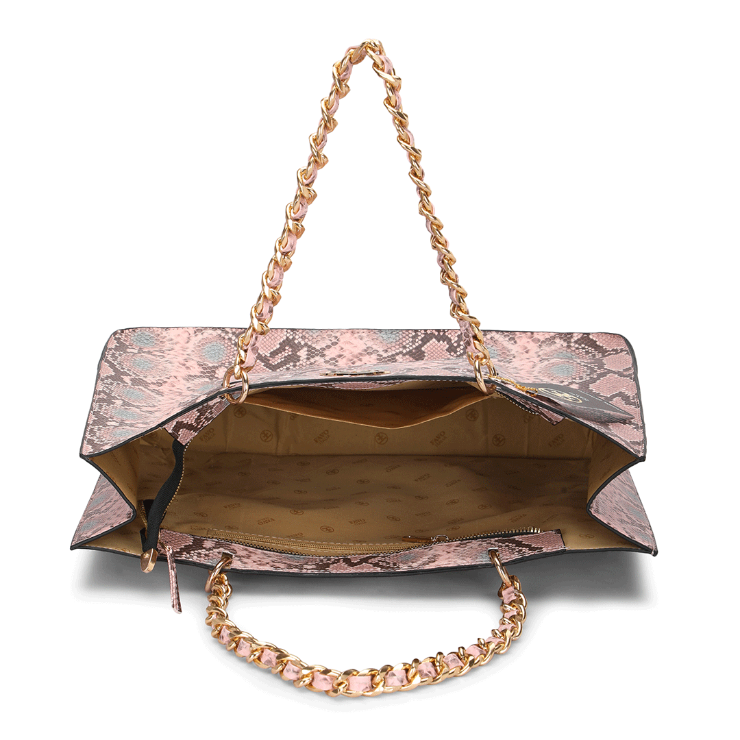 Designer Patterned Shoulder Bag Favo Italia