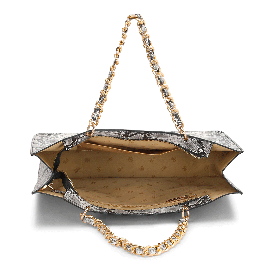 Designer Patterned Shoulder Bag Favo Italia