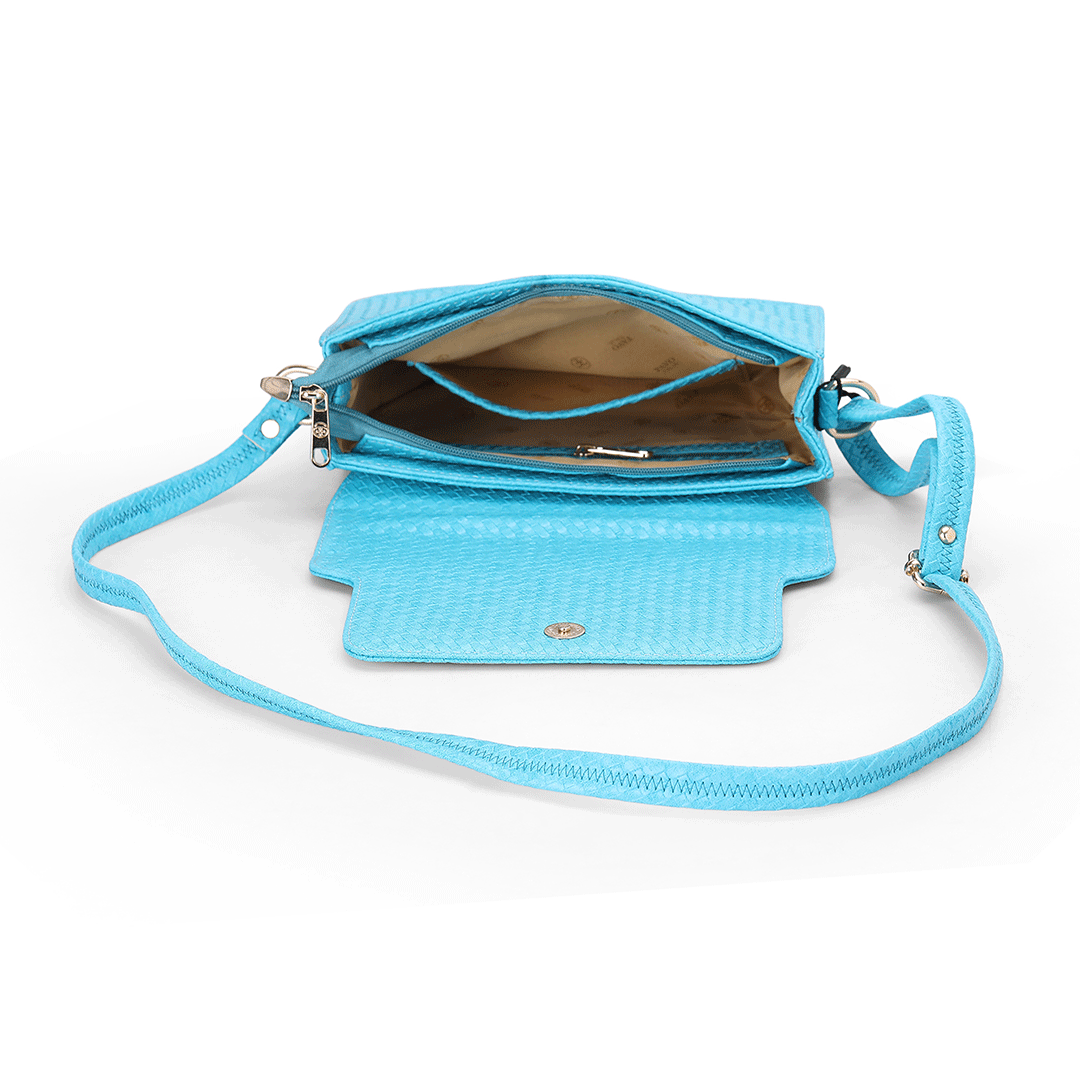 Coral Texture Crossbody Bag Favo Italia