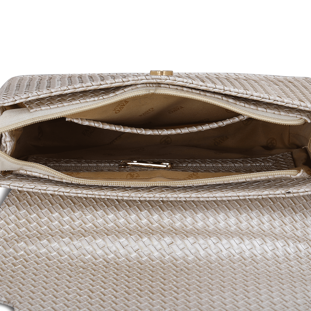 Coral Texture Crossbody Bag Favo Italia