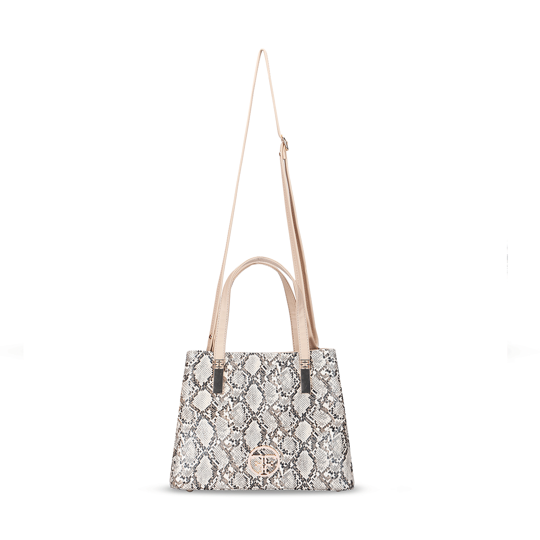 Modern Textured Tote Bag Favo Italia