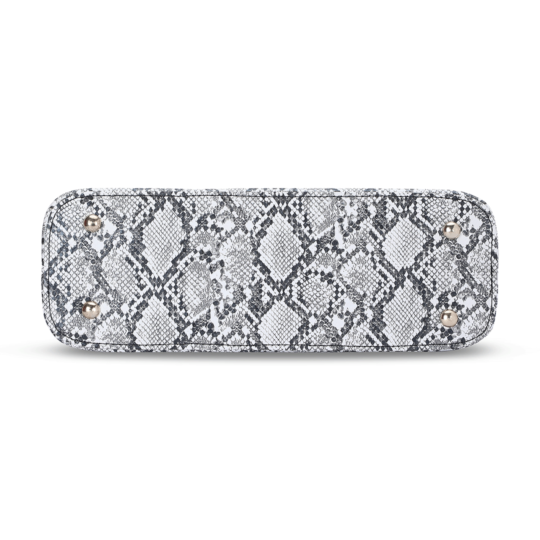 Modern Textured Tote Bag Favo Italia