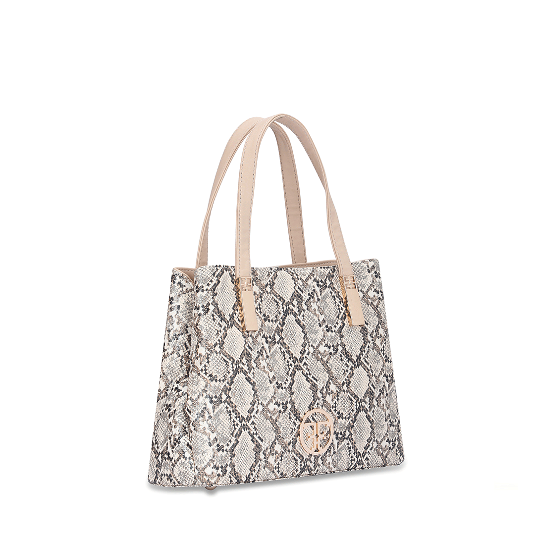 Modern Textured Tote Bag Favo Italia