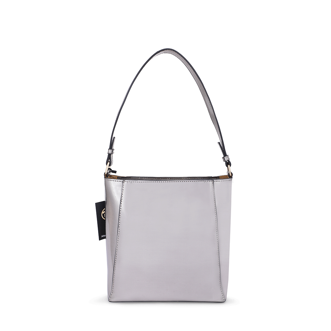 Avant-Garde Bucket Handbag Favo Italia