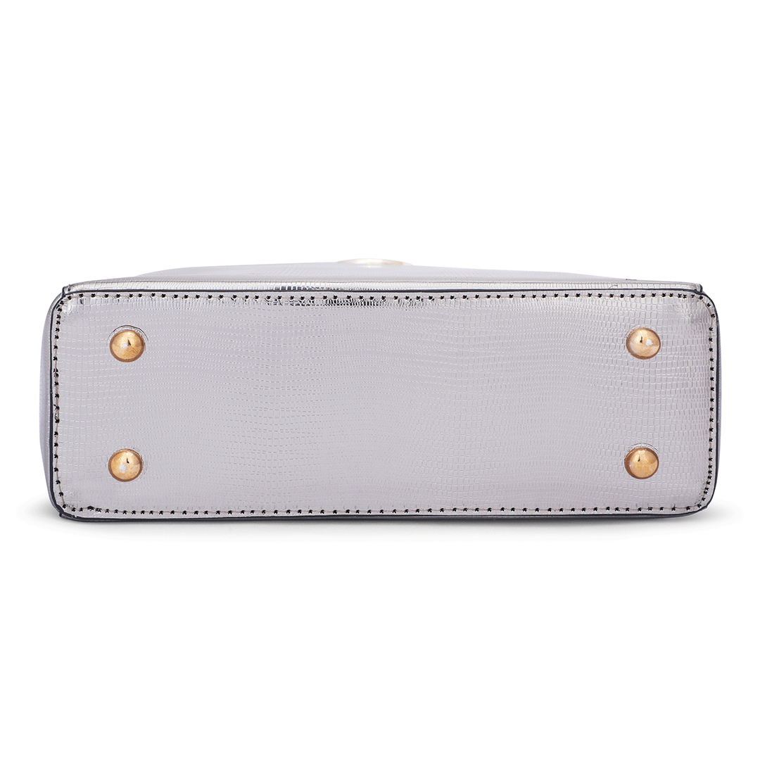 Avant-Garde Bucket Handbag Favo Italia