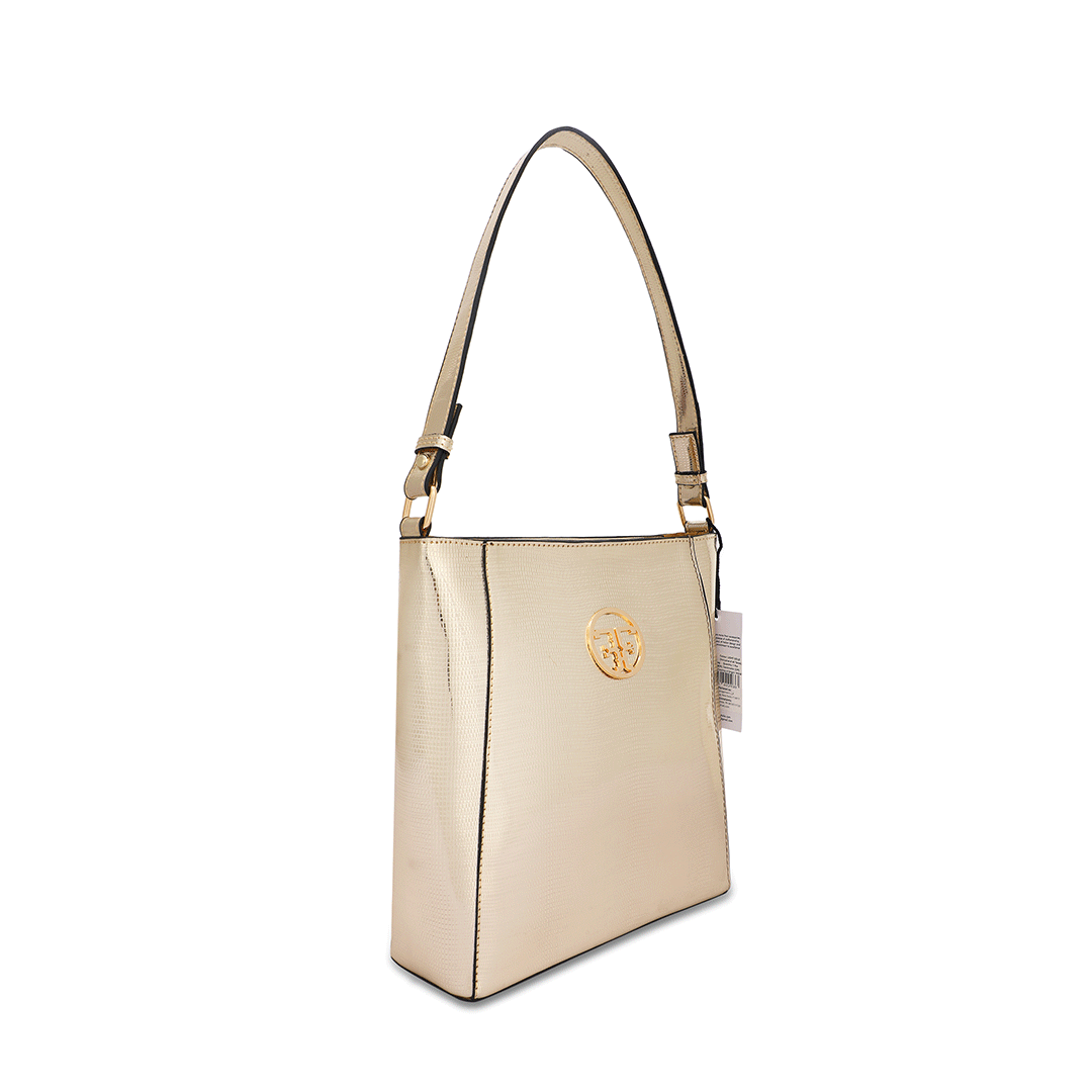 Avant-Garde Bucket Handbag Favo Italia