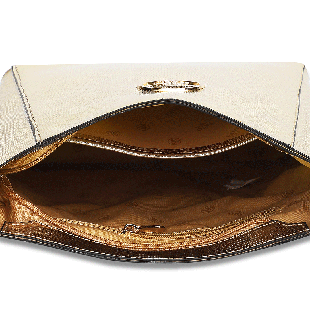 Avant-Garde Bucket Handbag Favo Italia