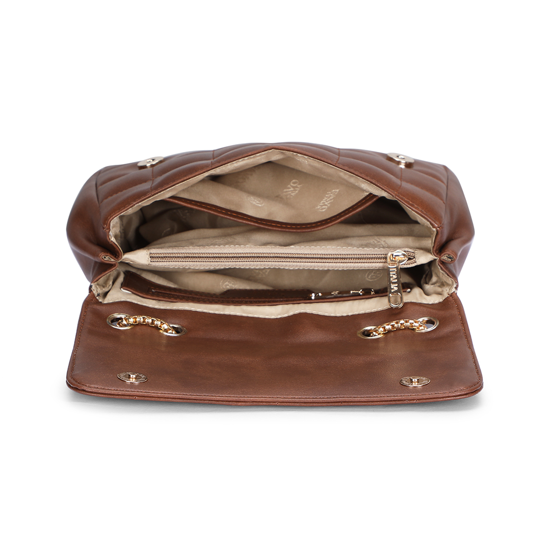 Notte quilted sling Bag