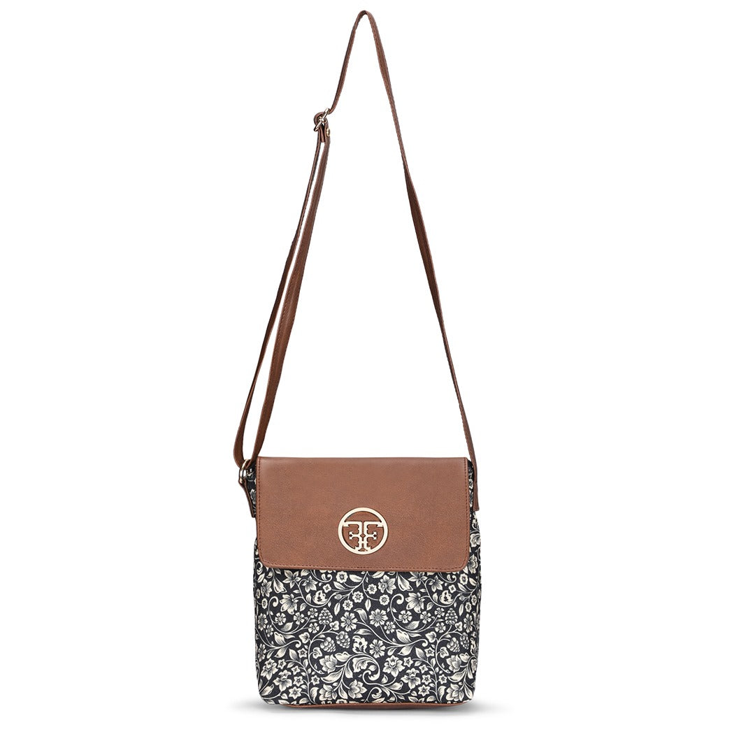 Fiore flap sling Bag Favo Italia
