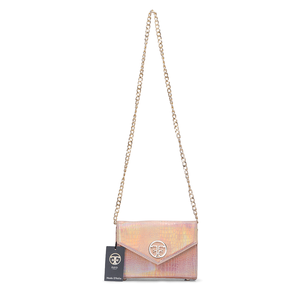 Aurora Croco Gala Sling Favo Italia
