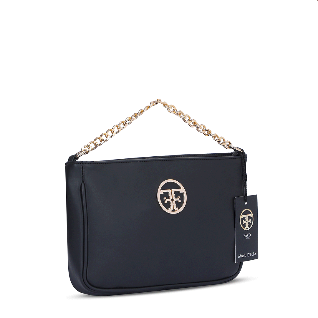 Chic Chain Shoulder Bag Favo Italia