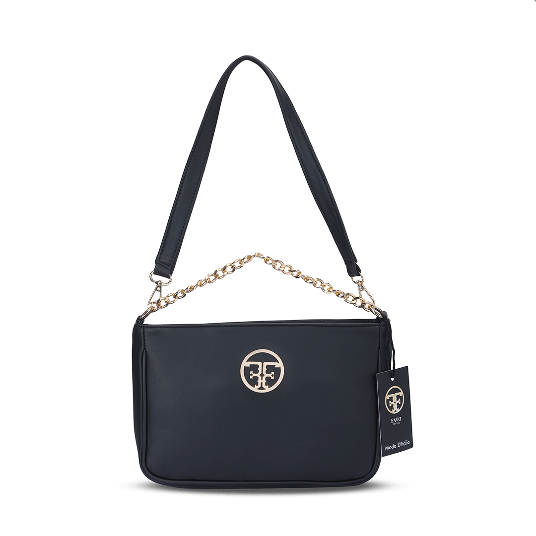 Chic Chain Shoulder Bag Favo Italia