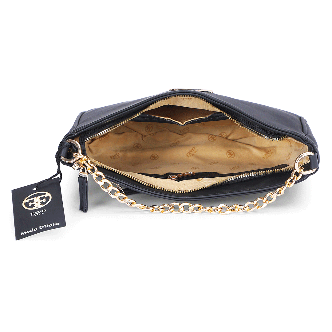 Chic Chain Shoulder Bag Favo Italia