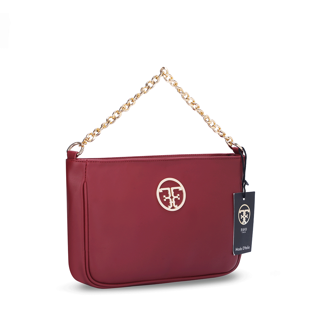 Chic Chain Shoulder Bag Favo Italia